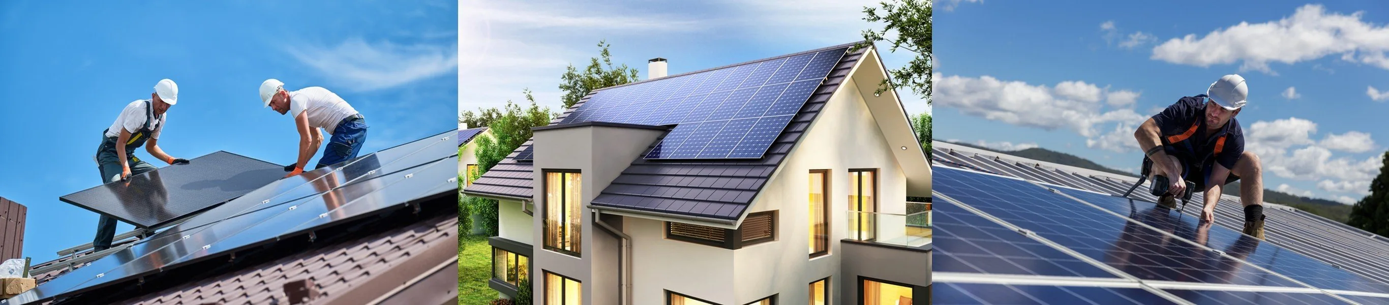 Photovoltaik-Anlage auf Wohnhaus